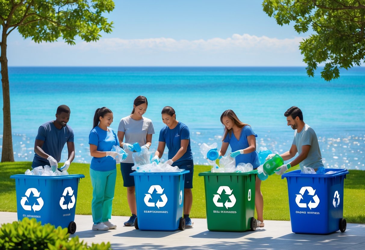 Indsamling af plastik